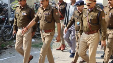 एसएसपी ने ली Weapon drill की क्लास, basic tactics का कराया अभ्यास,