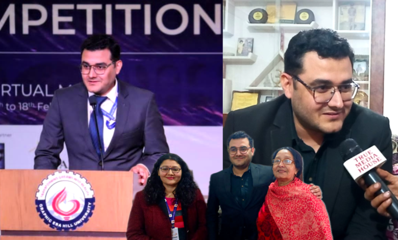 देहरादून-उत्तराखण्ड के दमन शेखर राणा ने 13वी रैंक प्राप्त करने के बाद नायब तहसीलदार के पद का किया चयन देहरादून-उत्तराखण्ड के दमन शेखर राणा ने 13वी रैंक प्राप्त करने के बाद नायब तहसीलदार के पद का किया चयन