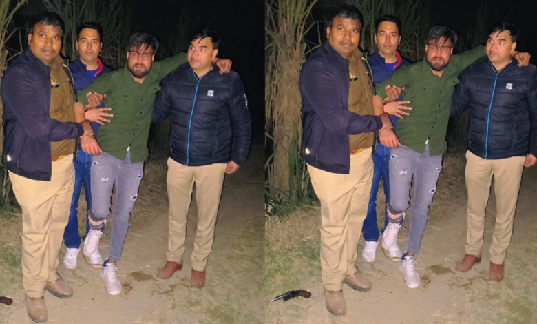 थाना देवबन्द पुलिस द्वारा बाद मुठभेड़ बाबा गैंग का सदस्य व वांछित अभियुक्त घायल/गिरफ्तार, पुलीस को मिली बड़ी कामयाबी, थाना देवबन्द पुलिस द्वारा बाद मुठभेड़ बाबा गैंग का सदस्य व वांछित अभियुक्त घायल/गिरफ्तार, पुलीस को मिली बड़ी कामयाबी,