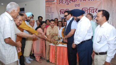 प्रथम श्वास फाउंडेशन ने अपनी कार्यकारिणी 2024 2025 का किया अधिष्ठापन समारोह व लगाया निशुल्क नेत्र जांच परामर्श व चिकित्सा शिविर । 