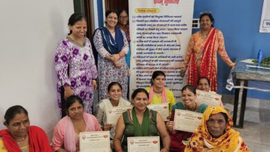 अभ्युदय द होरिजन सोसाइटी ने महिलाओं को दी साबुन बनाने की ट्रेनिंग,