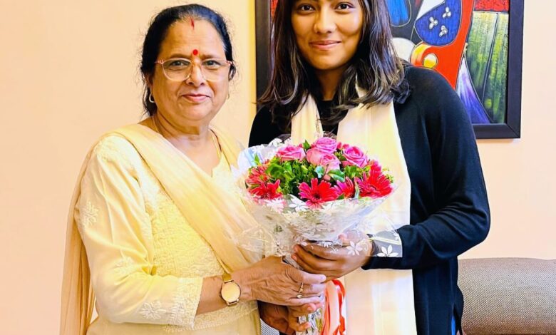राघवी हमे आप पर गर्व है, यूं ही उत्तराखंड का नाम देश और दुनिया में रोशन करती रहो – कुसुम कण्डवाल राघवी हमे आप पर गर्व है, यूं ही उत्तराखंड का नाम देश और दुनिया में रोशन करती रहो – कुसुम कण्डवाल