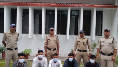 युवक पर चाकू से जानलेवा हमला करने वाले 5 गिरफ्तार