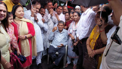 हरिद्वार ज्वेलरी लूटकांड, हरीश रावत ने निकाला मार्च