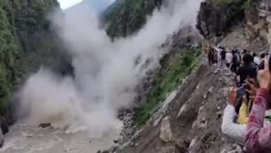  धारचूला से भयंकर लैंडस्लाइड का वीडियो आया सामने