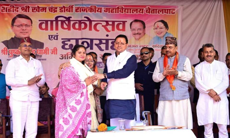 युवा कल्याण के लिए 1700 करोड़ से अधिक खर्च करने का प्रावधानः धामी युवा कल्याण के लिए 1700 करोड़ से अधिक खर्च करने का प्रावधानः धामी