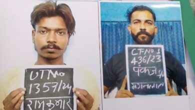 दीवार फांदकर हरिद्वार जिला कारागार से दो कैदी फरार