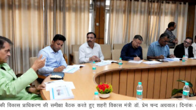 आवासीय मानचित्र 15 दिनों के अंदर पास किए जाएः शहरी विकास मंत्री