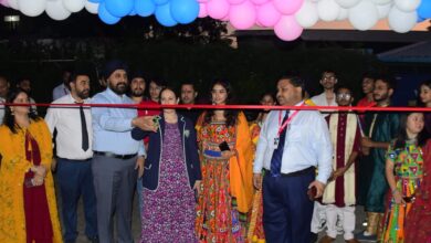 गुरु राम दास इंस्टीट्यूट ऑफ मैनेजमेंट एंड टेक्नोलॉजी में डांडिया नाइट समारोह