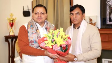 नेशनल गेम्स को लेकर केन्द्रीय खेल मंत्री ने मिले सीएम