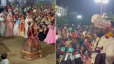 अपनी शादी में दुल्हन के डांस ने जीता दिल, काजोल के गाने पर जमा दिया रंग, देखने वालों के खड़े हुए रोंगटे, भूल गए शादी