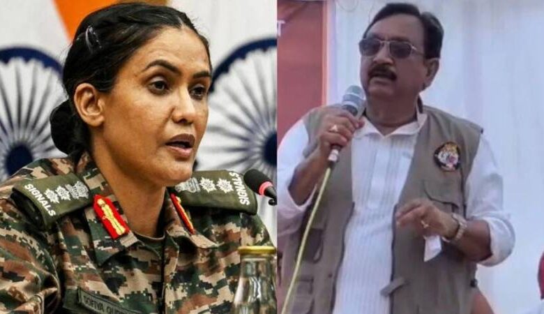 बताईए आपको कैसा देश भक्त मुसलमान चाहिए? मध्य प्रदेश का एक मामूली सा मंत्री विजय शाह कर्नल सोफिया कुरैशी को आतंकवादियों की बहन बता रहा है। पूरे आपरेशन सिंदूर में सोशल मीडिया पर सोफिया कुरैशी पर आपत्तिजनक टिप्पणियां की गई बताईए आपको कैसा देश भक्त मुसलमान चाहिए? मध्य प्रदेश का एक मामूली सा मंत्री विजय शाह कर्नल सोफिया कुरैशी को आतंकवादियों की बहन बता रहा है। पूरे आपरेशन सिंदूर में सोशल मीडिया पर सोफिया कुरैशी पर आपत्तिजनक टिप्पणियां की गई